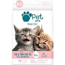 Hilera Pet Love Doğal Argan Yağlı Kediler Için Tüy Bakım Yağı 5X1ML