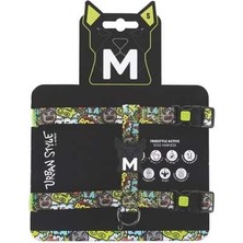 Hilera M-Pets Urbanstyle Multicolor Active Köpek Göğüs Tasması (S)
