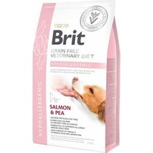 Hilera Brit Veterinary Diet Hypo-Allergenic Cilt Sağlığı Destekleyici Somonlu Tahılsız Köpek Maması 2kg