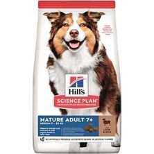 Hilera Hills Mature Adult 7+ Kuzu Etli Orta Irk Yaşlı Köpek Maması 14KG