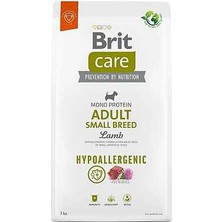 Hilera Brit Care Mono Protein Hipoalerjenik Kuzulu Küçük Irk Yetişkin Köpek Maması 7kg