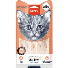 Hilera Wanpy Somonlu Yavru Kedi Krema Ödülü 5×14GR