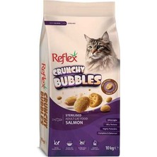 Hilera Reflex Crunchy Bubbles Somonlu Kısırlaştırılmış Kedi Maması 10KG