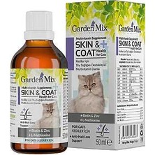 Hilera Garden Mix Kediler Için Tüy Sağlığı Destekleyici Multivitamin Damla 50ML