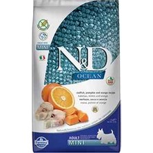 Hilera Nd Ocean Tahılsız Morina Balığı Balkabağı ve Portakallı Küçük Irk Köpek Maması 2,5kg
