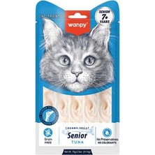 Hilera Wanpy Senior 7+ Ton Balıklı Yaşlı Kedi Krema Ödülü 5×14GR