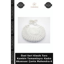 Floranova Özel Seri Klasik Tarz Kombin Tamamlayıcı Kadın Aksesuar Çanta Mahendra-6
