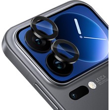 Str Store Görüntü Kalitesi Bozmayan Kamera Lens Koruyucu Safir (Sapphire) (Siyah, Xiaomi Mi 17 Pro)