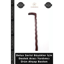 Floranova Delux Serisi Büyükler Için Destek Aracı Yardımcı Ürün Ahşap Baston