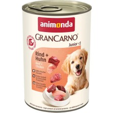 Hilera Animonda Gran Carno Biftek ve Hindi Etli Yavru Köpek Konservesi 400GR