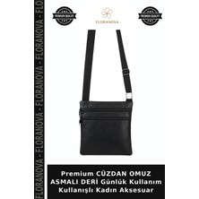 Floranova Premium Cüzdan Omuz Asmalı Deri Günlük Kullanım Kullanışlı Kadın Aksesuar