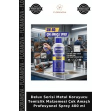 Floranova Delux Serisi Metal Koruyucu Temizlik Malzemesi Çok Amaçlı Profesyonel Sprey 400 ml