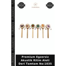 Floranova Premium Egzersiz Akustik Ritim Aleti Deri Tamtam NO:1035