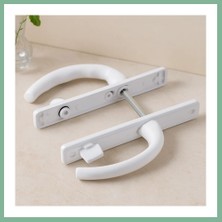 Bşk Virgo Pvc Kilitli Banyo/wc Kapı Kolu Beyaz BSK2026