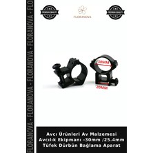 Floranova Avcı Ürünleri Av Malzemesi Avcılık Ekipmanı -30MM /25.4mm Tüfek Dürbün Bağlama Aparat
