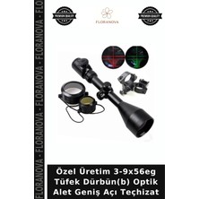 Floranova Özel Üretim 3-9X56EG Tüfek Dürbün(B) Optik Alet Geniş Açı Teçhizat
