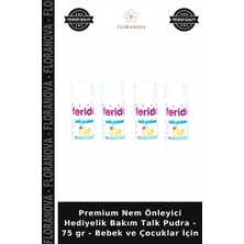Floranova Premium Nem Önleyici Hediyelik Bakım Talk Pudra - 75 gr - Bebek ve Çocuklar Için