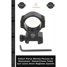 Floranova Askeri Parça Montaj Parçası Av Malzemesi -30MM/21MM Tüfek Için Lazer,fener Bağlama Aparatı