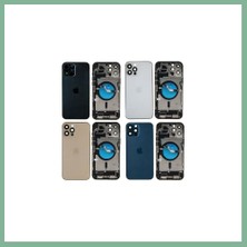 Bşk Virgo iPhone 12 Pro Max Uyumlu Full Dolu Kasa (Beyaz) BSK2026