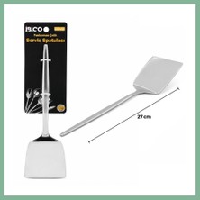 Bşk Virgo Krom Kaplama Metal Servis Spatula 27 cm BSK2026