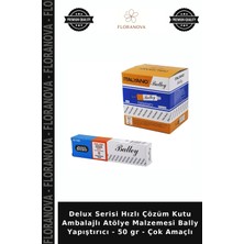 Floranova Delux Serisi Hızlı Çözüm Kutu Ambalajlı Atölye Malzemesi Bally Yapıştırıcı - 50 gr - Çok Amaçlı
