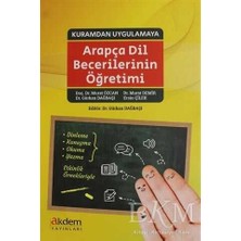 TeknoKapsül Kuramdan Uygulamaya Arapça Dil Becerilerinin Öğretimi