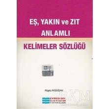 TeknoKapsül Eş, Yakın ve Zıt Anlamlı