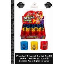 Floranova Premium Oyuncak Parlak Renkli Komik Tasarım Aktif Oyun Gelişim Aracı Eğlence Vakti