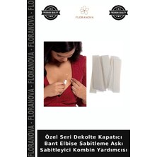Floranova Özel Seri Dekolte Kapatıcı Bant Elbise Sabitleme Askı Sabitleyici Kombin Yardımcısı