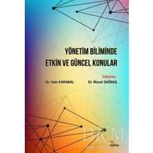 TeknoKapsül Yönetim Biliminde Etkin ve Güncel Konular