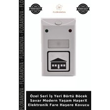 Floranova Özel Seri Iş Yeri Börtü Böcek Savar Modern Yaşam Haşerx Elektronik Fare Haşere Kovucu