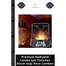 Floranova Premium Hediyelik Lamba Işık Yansıtan Duvar Işığı Gece Lambası