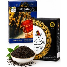 Hazar Gıda Iran Bergamot Aromalı Siyah Dökme Çay Seti (Dilshah & Shahrzad 500 gr x 2) 1 kg