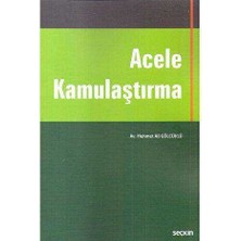 TeknoKapsül Acele Kamulaştırma