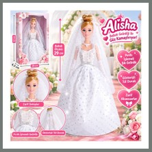 Bezos 3381 Nessiworld-Rst-Sıs-Gelinlikli Manken Bebek 29 cm Mmbz
