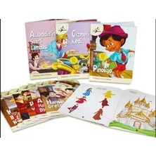 TeknoKapsül Hikayeli, Boyamalı ve Aktiviteli Dünya Masalları Serisi - 10 Kitap