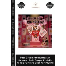 Floranova Özel Üretim Unutulmaz An Heyecan Dolu Sosyal Etkinlik Fondip Çiftlere Özel Kart Oyunu