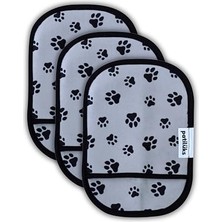Mythriva 3'lü Kedi Köpek Tüy Toplayıcı Eldiven - Kıyafet, Koltuk, Halı Için Yıkanabilir Temizleme Eldiveni