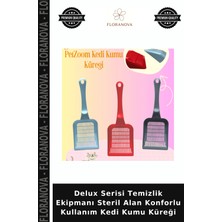 Floranova Delux Serisi Temizlik Ekipmanı Steril Alan Konforlu Kullanım Kedi Kumu Küreği