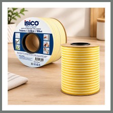 Bezos D Profil Kapı-Pencere Fitili 9x6 mm Beyaz - Bobin 2X50M (100 M) Mmbz