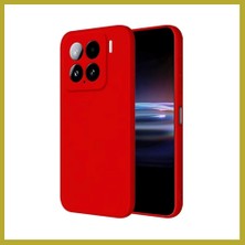 Bezos Mi 15 Pro Uyumlu Kılıf Nano Içi Kadife Silikon - Kırmızı Bcks