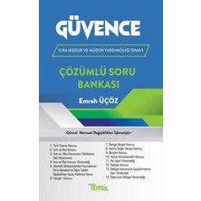 TeknoKapsül Güvence Icra Müdürlüğü ve Müdür Yardımcılığı Sınavlarına Hazırlık Çözümlü Soru Bankası