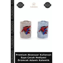 Floranova Premium Aksesuar Kullanışlı Eşya Çocuk Hediyesi Örümcek Adamlı Kalemlik