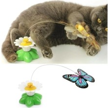 Hareketli Kedi Oyuncağı Kelebek Şeklinde, Eğlenceli