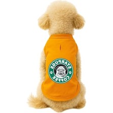 Turuncu Starpugs Atlet Kedi ve Köpek Kıyafeti L