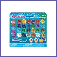 Nida 31995 Aquabeads Parlak Boncuk Paketi (Yedek Paket) 2000 Parça +4 Yaş Nıda