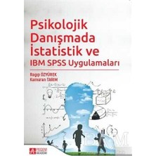 TeknoKapsül Psikolojik Danışmada Istatistik ve Ibm Spss Uygulamaları