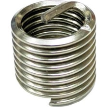Site Hırdavat V-Coil M8x1.25 Helicoil Yay 1D (Yay Kapalı Uzunluğu 4mm) - 100 Adet