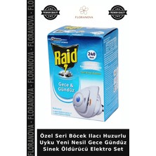 Floranova Özel Seri Böcek Ilacı Huzurlu Uyku Yeni Nesil Gece Gündüz Sinek Öldürücü Elektro Set