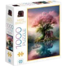 Ca Games Pembe Ağaç Puzzle 1000
